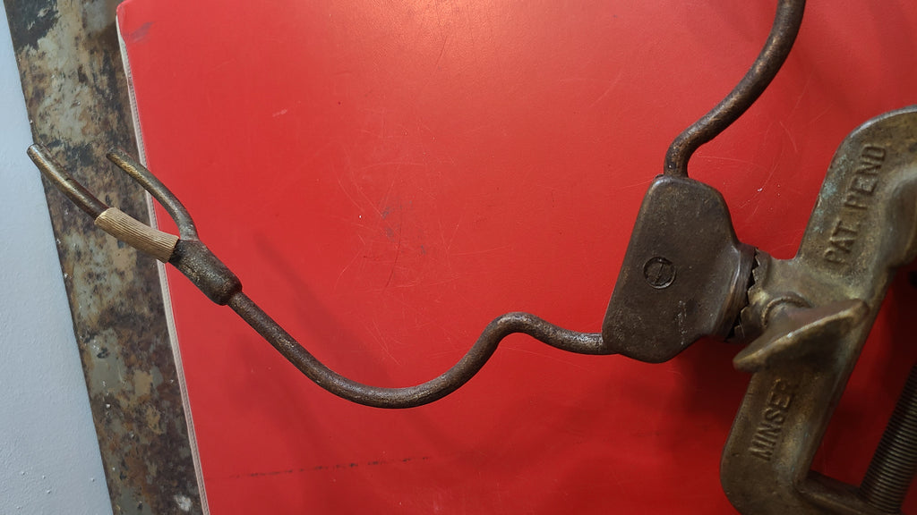 Vintage Seattle made "Lucky Louie " brass fishing rods holders (price Alafair Antiques and Vintage Vintage Seattle made "Lucky Louie " brass fishing rods holders (price Alafair Antiques and Vintage